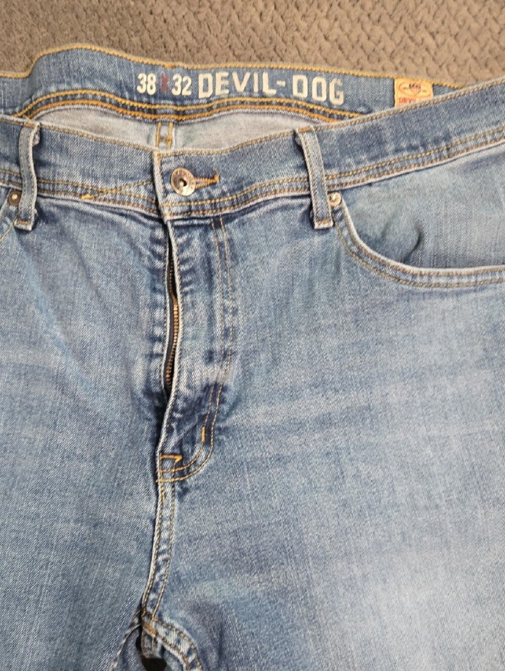 Devil Dog Denim Made In Zebulon NC Est. 1948 - Picture 3 of 6